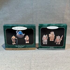 Vintage Hallmark Christmas Ornament - Star Wars Max Reno Band and Ewoks